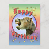 Happy Birthday Postkarte (Vorderseite)