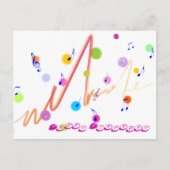 Happy Birthday Postkarte (Vorderseite)