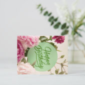 HAPPY BIRTHDAY POSTKARTE (Stehend Vorderseite)