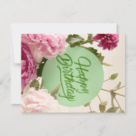 HAPPY BIRTHDAY POSTKARTE