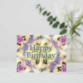 Happy Birthday Postkarte (Stehend Vorderseite)