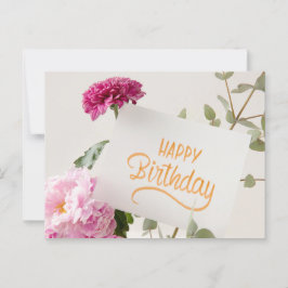 HAPPY BIRTHDAY POSTKARTE