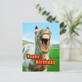Happy Birthday Postkarte (Stehend Vorderseite)