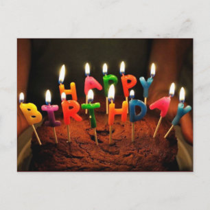 Happy Birthday Postkarte