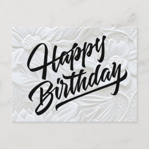 Happy Birthday Postkarte