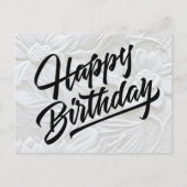 Happy Birthday Postkarte (Vorderseite)