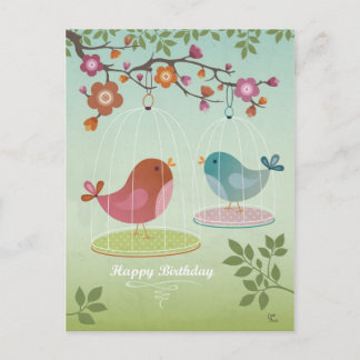 Happy Birthday Postkarte