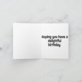 Happy Birthday Potted Blooming Calla Lilies Karte (Innenseite)