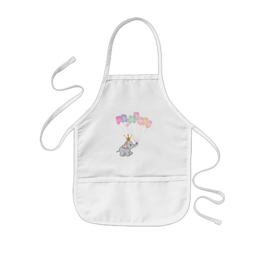 Happy Birthday Princess Images Baby Elephant Kinderschürze (Vorne)