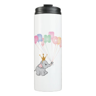 Happy Birthday Princess Images Baby Elephant Thermosbecher