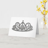 Happy Birthday Princess Karte (Gelbe Blume)