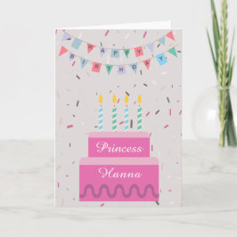 Happy Birthday Princess Karte