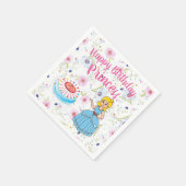 Happy Birthday Princess Paper Napkin Serviette (Ecke)