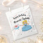 Happy Birthday Princesses Party Geschenktütchen (Ausgeschnitten)