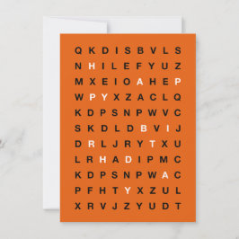 Happy Birthday Printable Card – Minimal Design Einladung