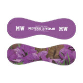 Happy Birthday PROVERBS 31 Custom Lila Floral Baseball (Paneele)