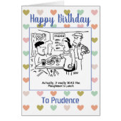 Happy Birthday Pub Food Lover (Vorne)