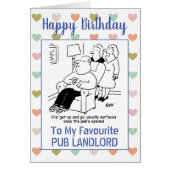 Happy Birthday Pub Landlord (Vorne)