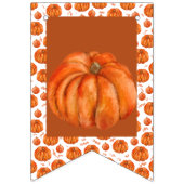 Happy Birthday Pumpkin Party Banner (Erste Fahne)
