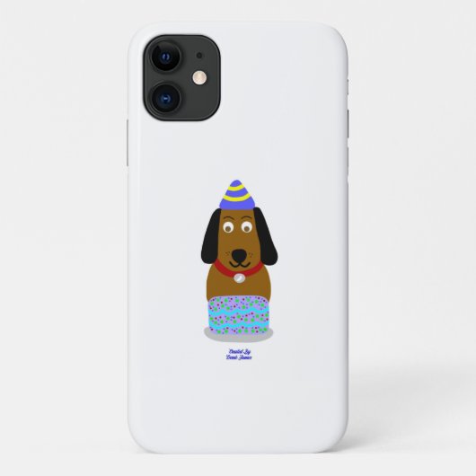 Happy Birthday Pup Apple iPhone 11 Fall Case-Mate iPhone Hülle (Rückseite)