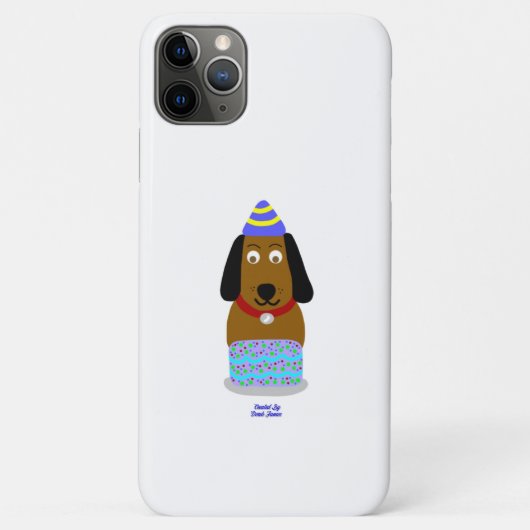 Happy Birthday Pup Apple iPhone 11 Pro Max Fall Case-Mate iPhone Hülle (Rückseite)