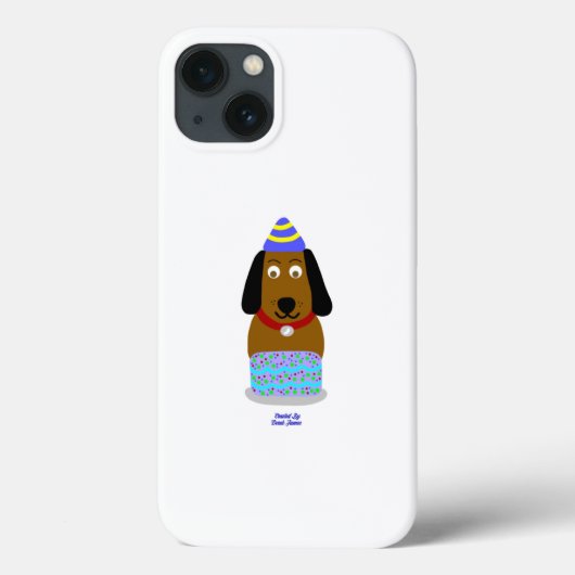 Happy Birthday Pup Apple iPhone 13 Fall Case-Mate iPhone Hülle (Rückseite)