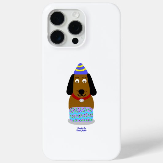 Happy Birthday Pup Apple iPhone 15 Pro Max Fall Case-Mate iPhone Hülle (Rückseite)