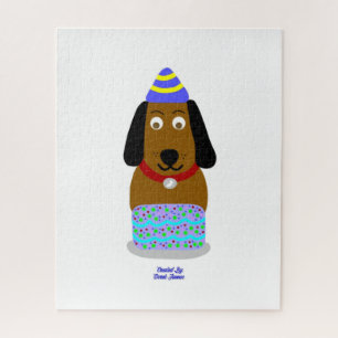 Happy Birthday Pup Puzzle (40,64 cm x 50,8 cm)