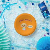 Happy Birthday Puppy Pappteller (Party)