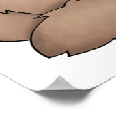 Happy Birthday Puppy Poster (Ecke)