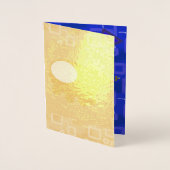 Happy Birthday Puppy Spaceship Koch Ducky Folienkarte (Vorderseite)