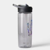 Happy Birthday Purple Rose Trinkflasche (Rechts)