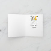 Happy Birthday Purrfect Mutter Ever Niedliche Katz Karte (Innenseite)