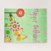 Happy Birthday Puzzle (Horizontal)
