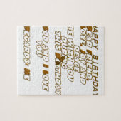 Happy Birthday Puzzle (Horizontal)