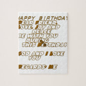 Happy Birthday Puzzle (Vertikal)