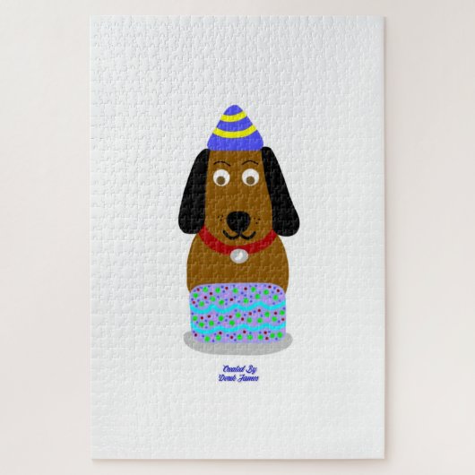 Happy Birthday Puzzle (50,8 cm x 76,2 cm) (Vertikal)