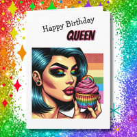Happy Birthday Queen | LGBTQIA Trans Woman