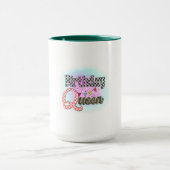 Happy Birthday Queen Mug | Fun Birthday Gift Tasse (Zentrum)
