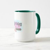 Happy Birthday Queen Mug | Fun Birthday Gift Tasse (VorderseiteRechts)