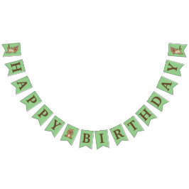 Happy Birthday Quokka Party Bunting Flags Wimpelkette