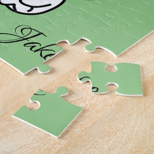 Happy Birthday Rabbit Tree Cake Sun Puzzle (Seite)