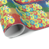 Happy Birthday Rainbow Geschenkpapier (Rolleneckpunkt)