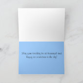 Happy Birthday Rare Face Rainbow Card Karte (Innenseite)