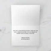 Happy Birthday Real Anwesen Company Balloons Custo Karte (Innenseite)