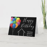 Happy Birthday Real Anwesen Company Balloons Custo