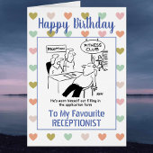 Happy Birthday Receptionist