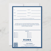 Happy Birthday Red Balloon Geschenkzertifikat (Rückseite)