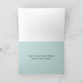 Happy Birthday Religious Sprichs Scripture Encks Karte (Innenseite)