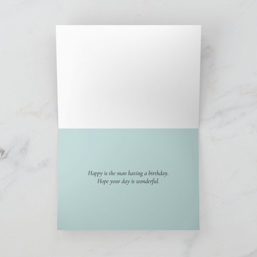 Happy Birthday Religious Sprichs Scripture Encks Karte (Innenseite)